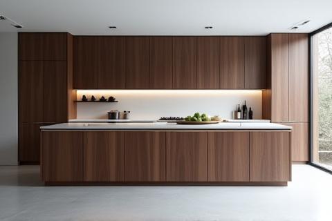 Minimalistiskt valnötskök, Göteborg